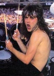 Lars Ulrich v osmdesátých letech